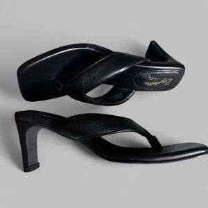 Seychelles EGO Black Leather Sandals – Women’s Size 7.5, Brand New, Retail $109